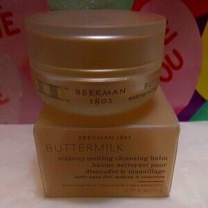 Beekman 1802 Buttermilk Cleansing Balm- Travel Size- NWT